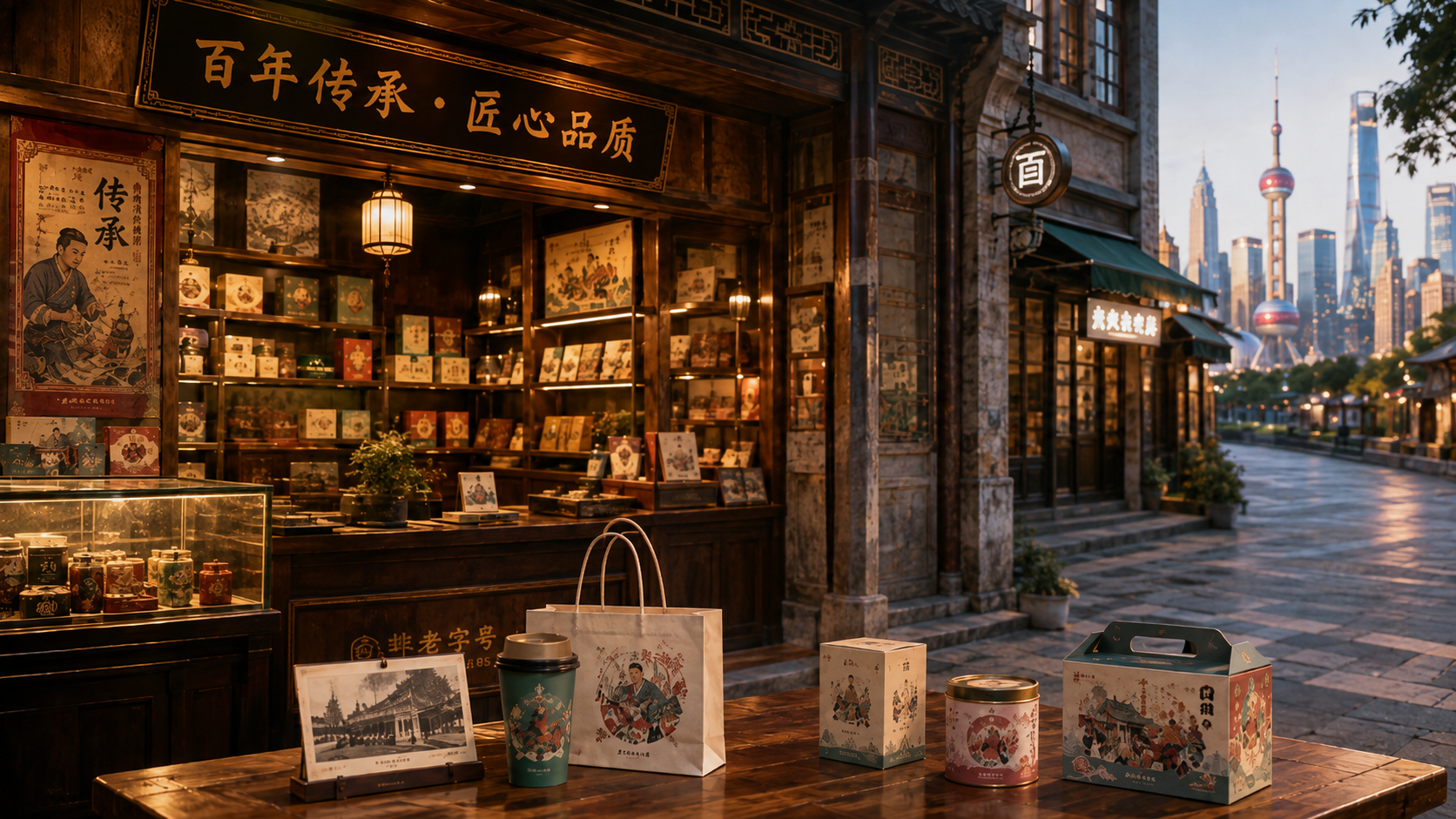 选中后点工具条「描述」,或双击修改 后浪教育品牌设计