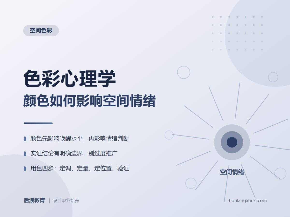 行业资讯 - 色彩心理学：颜色如何影响空间情绪